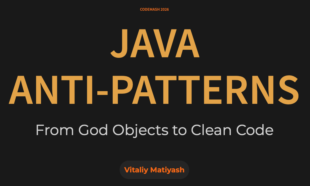 Java Anti Patterns
